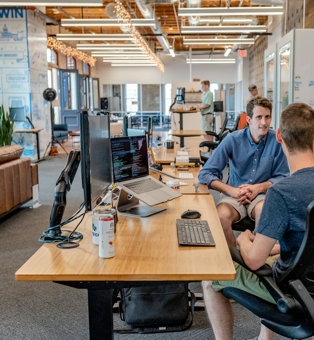 The Herd team at work